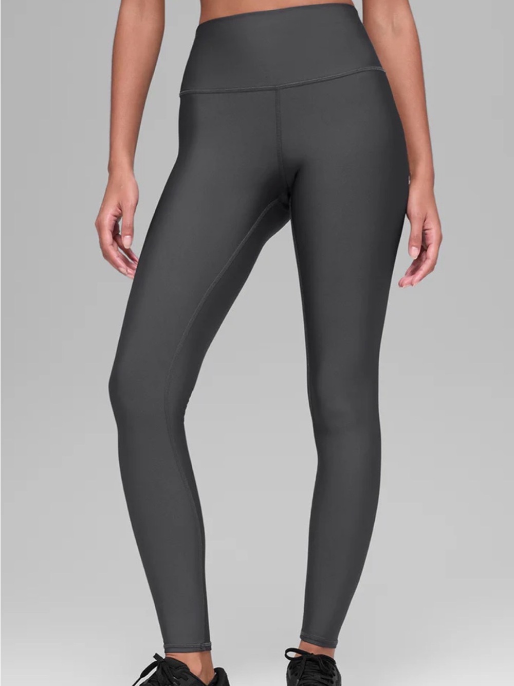 Alo High-Waist Airlift Leggings - Dark Gray Sz XS